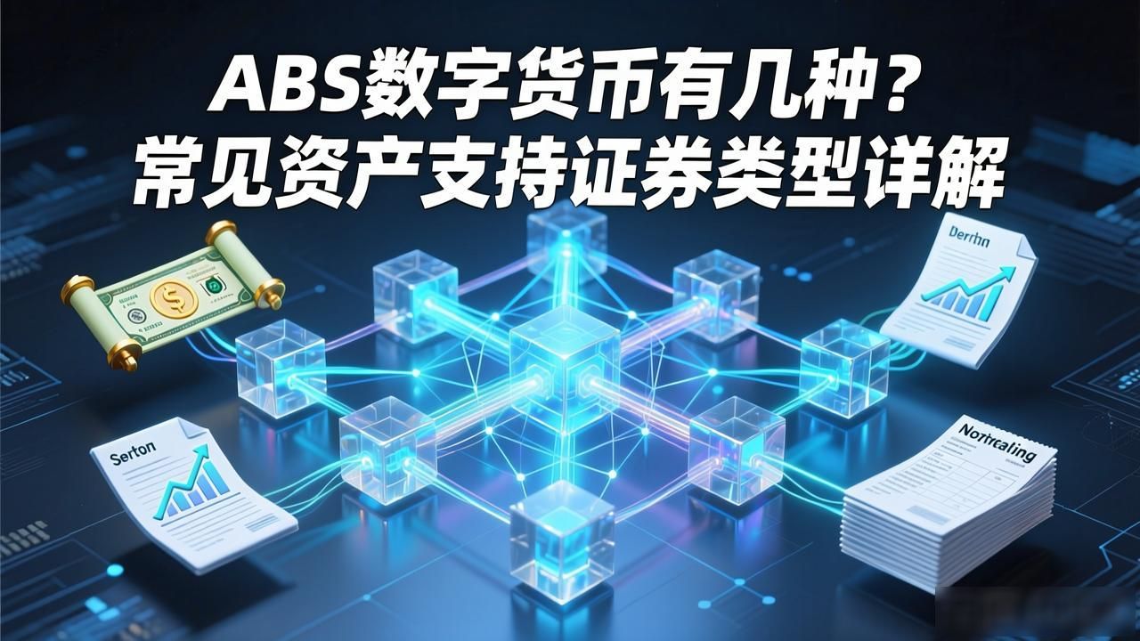 ABS数字货币有几种?常见资产支持证券类型详解