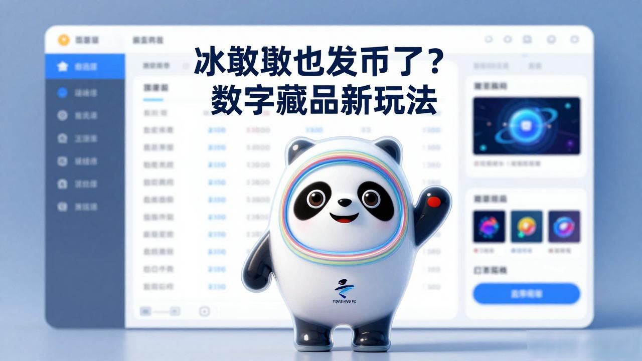 冰墩墩也发币了?数字藏品新玩法